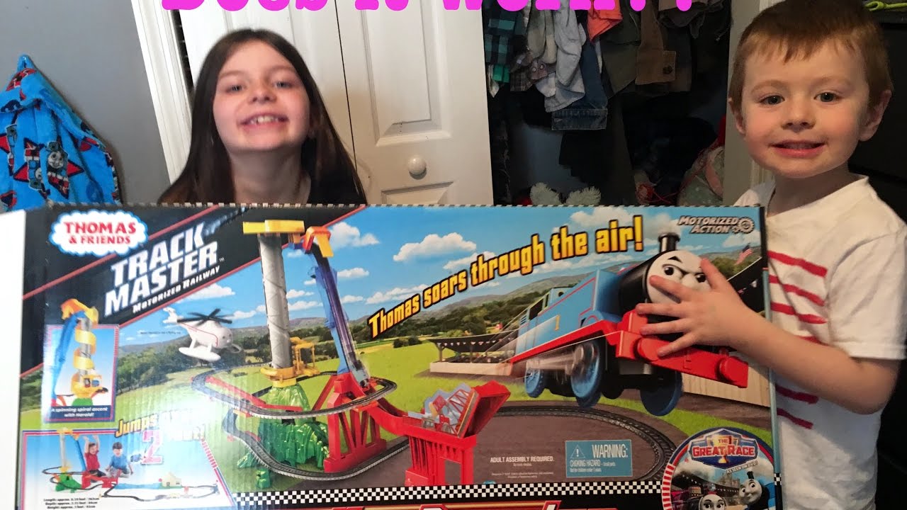 DOES THE MASSIVE THOMAS THE TANK ENGINE SKY HIGH BRIDGE JUMP REALLY