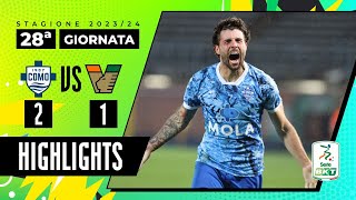Como vs Venezia 2-1 | Tre punti pesanti nel segno di Cutrone | HIGHLIGHTS SERIE BKT 2023 - 2024