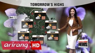 Refreshing air, cloudy and foggy skies