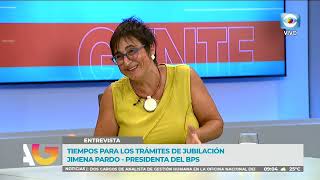 Entrevista- Ajuste definitivo de jubilaciones y pensiones para 2026/ Jimena Pardo, Pdta. BPS