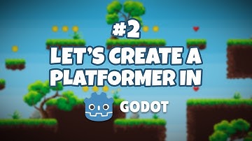 Godot Engine Platformer Game #2 - Player Animation And Jump