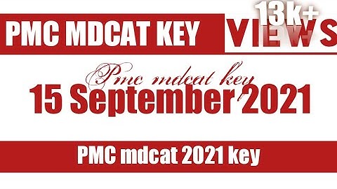 15 September pmc mdcat paper| #mdcaterrors #mdcat 2021 #pmc #mdcatexperience