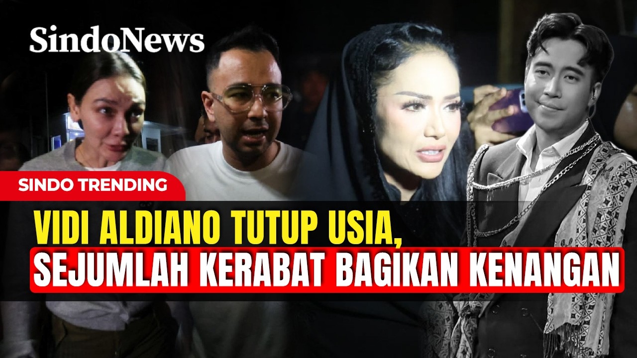 Sejumlah Kerabat Kenang Vidi Aldiano, Luna Maya Tak Kuasa Menahan Tangis | Sindo Trending