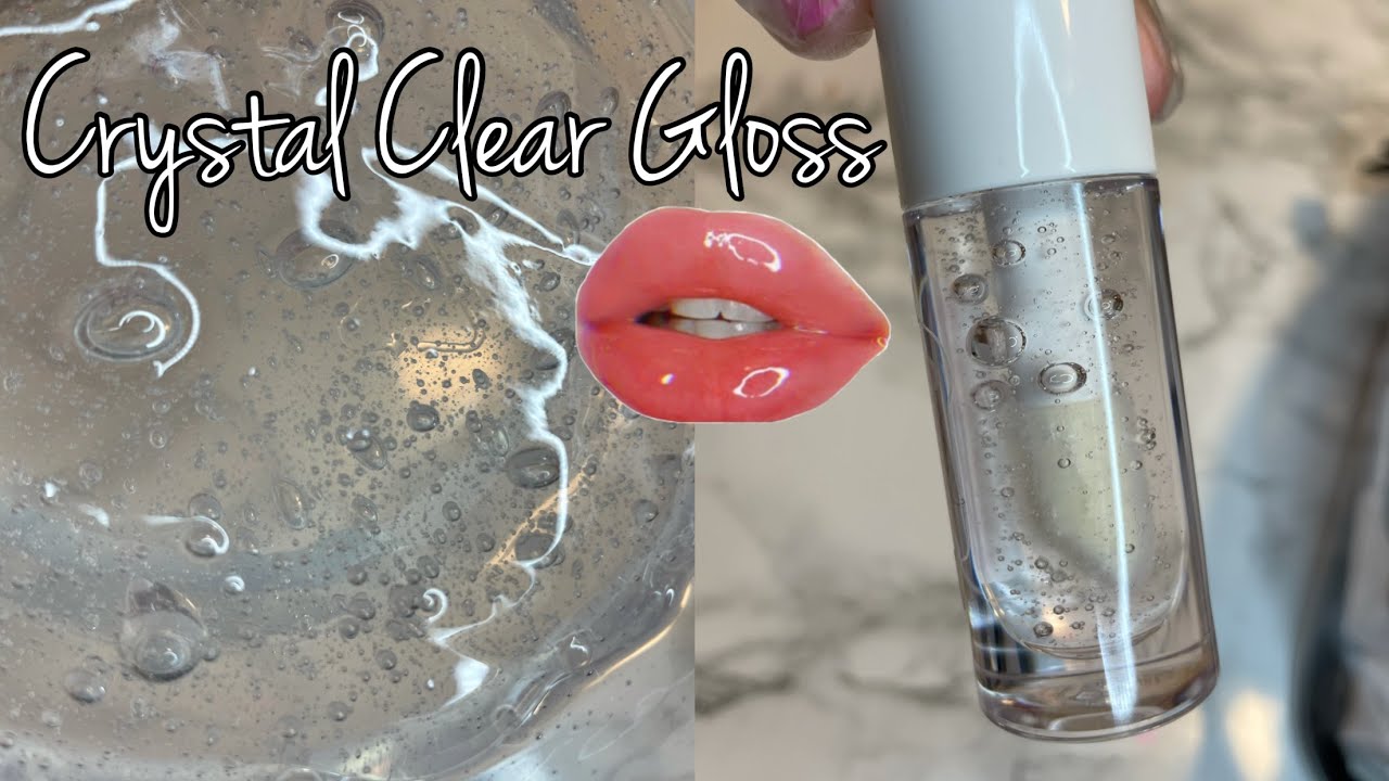HOW TO MAKE CLEAR LIPGLOSS 🤍✨
