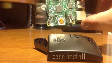 Установка корпуса на малину! rpi b+