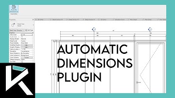 Automatic dimensions for shop drawings in Revit plugin