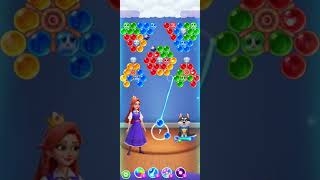 Bubble Shooter Kingdom Level 53 ⭐ No Booster | Android Gameplay