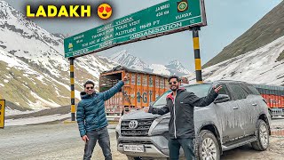Fortuner Pe Ladakh Enter Kar Liya Zoji La Pass Se Aur Snowfall Shuru Ho Gayi 😍