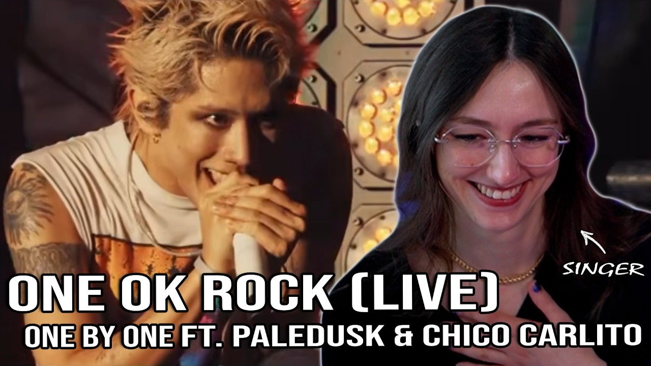 RESILIENCE! I One By One - ONE OK ROCK ft. PALEDUSK & CHICO CARLITO (Live) I Singer Reacts I