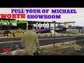 FULL TOUR OF MICHALE SHOWROOM WORTH 115,500,000$  | GTAV OFFLINE STORY | CHAMPIONUVI #9