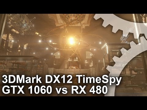 Wideo: Analiza Stanowiska 3DMark DX12: GTX 1060 Vs RX 480