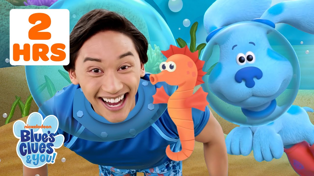 2 HOURS of Animal Skidoos w/ Blue & Josh! 🐙🐤🦋 Blue's Clues & You!