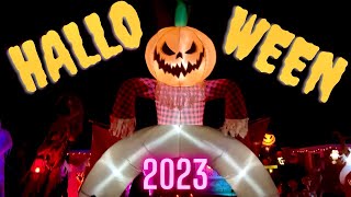 Extreme Outdoor Halloween Decorations - Decorate with Me 2023