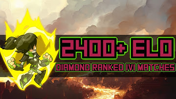 2400 ELO Ranked | Hattori Diamond Brawlhalla 1v1 Gameplay