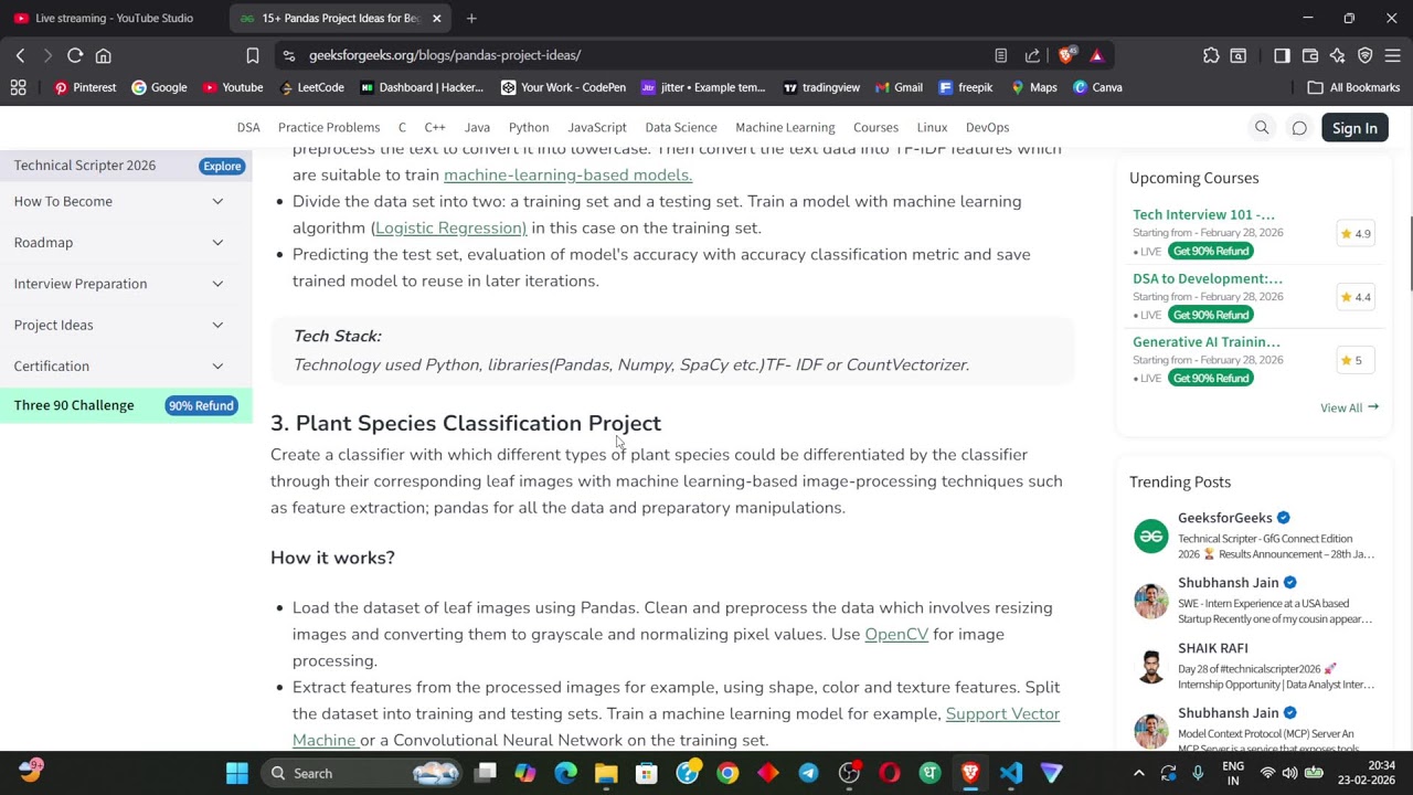 Learning AI From Zero – Python Modules | Pandas| Live Study With Me | Day 22