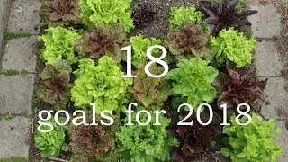 18 goals for 2018