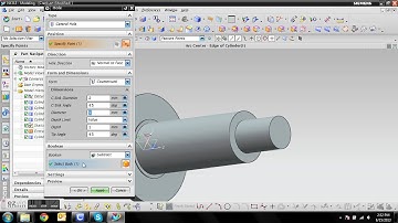 Siemens NX 8.5 - Engine Tutorial - 03 Crank