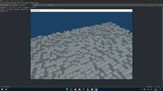 Python voxel engine | chunk system