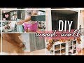 DIY RUSTIC WOOD WALL UNDER $40 | HOW TO WOOD PLANK ACCENT WALL DIY | Page Danielle DIY RUSTIC WOOD WALL UNDER $40 | HOW TO WOOD PLANK ACCENT WALL DIY | Page Danielle