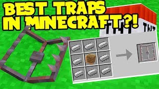 THESE TRAPS CAN STOP A HACKER - MINECRAFT TOP 5 MODDED TRAPS | JeromeASF