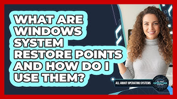 What Are Windows System Restore Points And How Do I Use Them? - All About Operating Systems