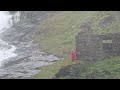 Kjosfosse waterfall flam railway norwegian fjords scandinavia