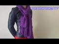 Шикарный шарф крючком 💎для начинающих 💝 Crochet scarf Все крючком TV