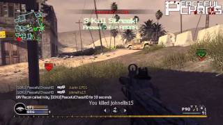 COD 4: Solo 108 Kills w/ P90 In Call of Duty 4! - Chaos On Ambush