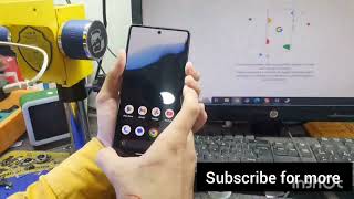 Google pixel 7 calibration process , google pixel 4,5,6,7,7 pro,8 fingerprint not working solution. screenshot 4
