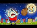 Can T Sleep Without The Moon Wolfy Learns It The Hard Way Funny Cartoon Cartoon For Kids 