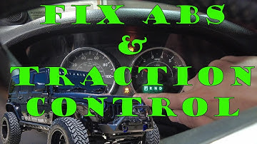 Hoe het ABS- en tractiecontrolelampje van de Jeep Wrangler JK te repareren | Wrangler ABS- en tra...