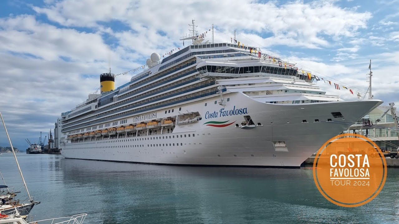 Costa Favolosa Walk Tour 2024