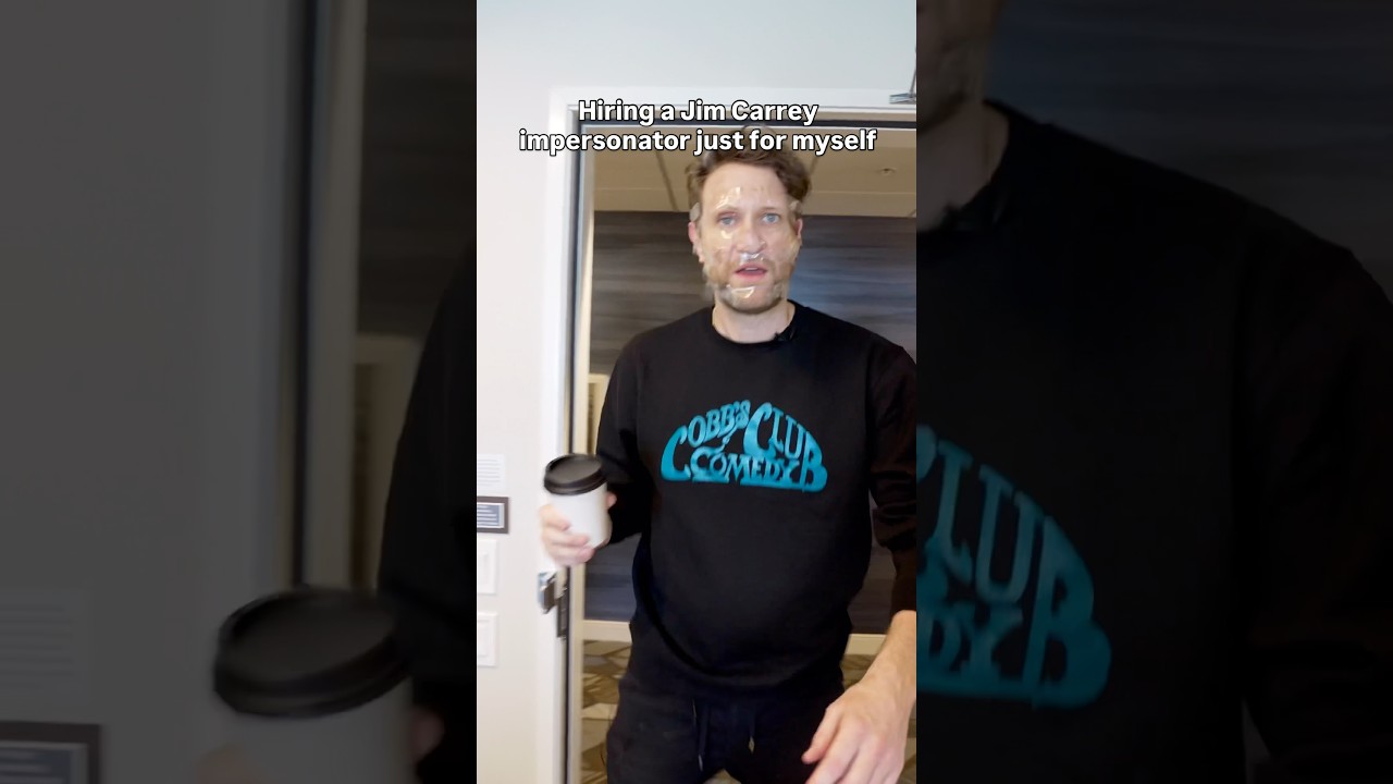 Hiring a Jim Carrey Impersonator Juat For Myself