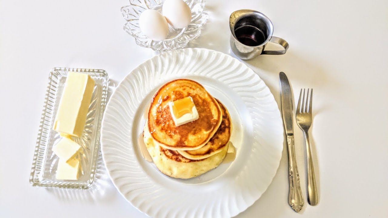 Delicious Fluffy Pancakes for Breakfast YouTube
