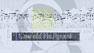 Osenchi Na Ayumi Fingerstyle Guitar Tabs