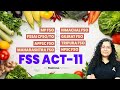 MP FSO, FSSAI CFSO/TO, APPSC FSO, UPPSC FSO, MHPSC FSO | FSS Act Class #11 | By Mahima Ma’am