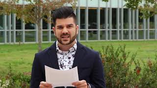 Germanna Nurse Pinning: grad Chris Chira talks about courage during a pandemic