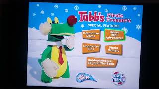 Rubbadubbers Tubbs Pirate Treasure Dvd Menu