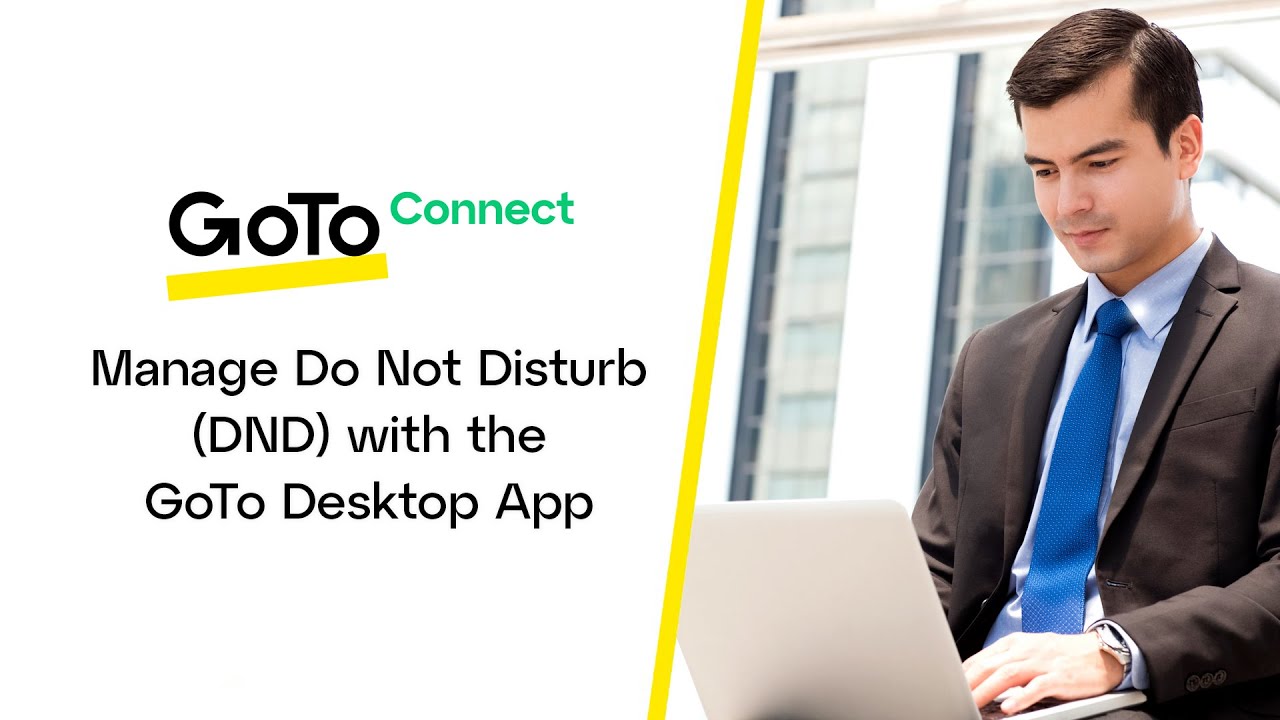 Manage Do Not Disturb with the GoTo Desktop App