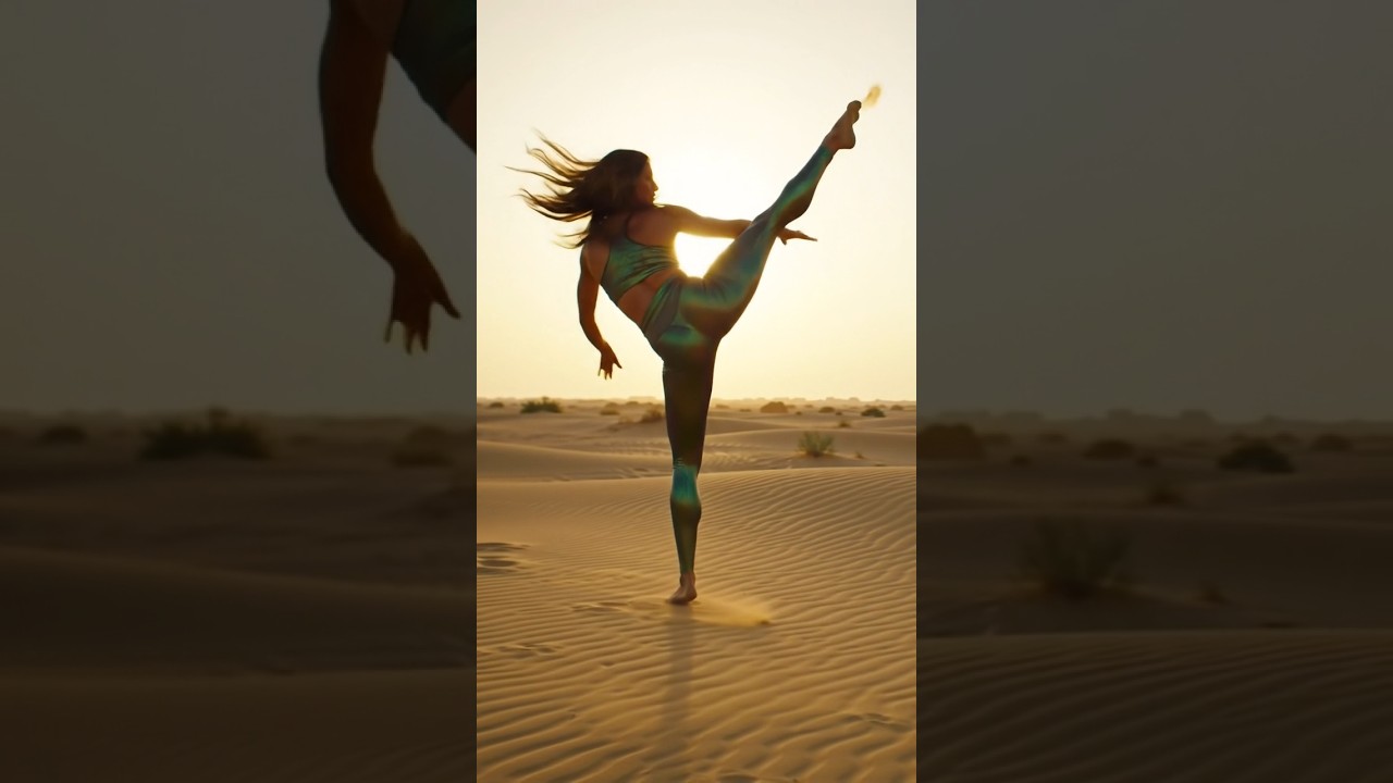 💥 “Mirage Kick – Sandstorm Power in Slow-Motion”