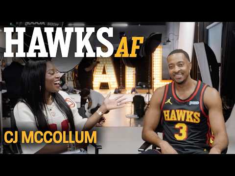 CJ McCollum gives keys to being a leader & finding longevity in the league | Hawks AF