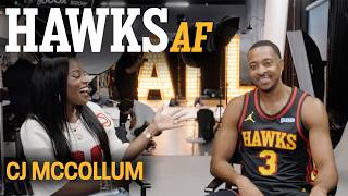 CJ McCollum gives keys to being a leader & finding longevity in the league | Hawks AF
