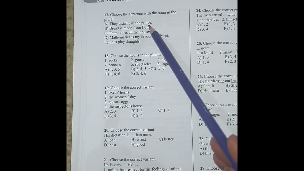 İnci Baxşəlili.XI sinif Sentyabr-Sınaq 5