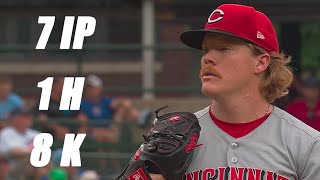 Andrew Abbott Strikes Out 8, Allows Just 1 Hit over 7 Innings vs Cubs!