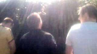 Lads On A Stag Party Going For A Piss At A Bus Stop