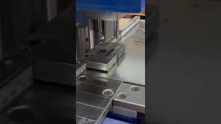 Triple Offset Edge Hole Punching | High-Speed Press #pneumaticpress #metalstamping #portapress