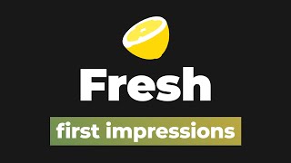 Fresh JS is worth checking out