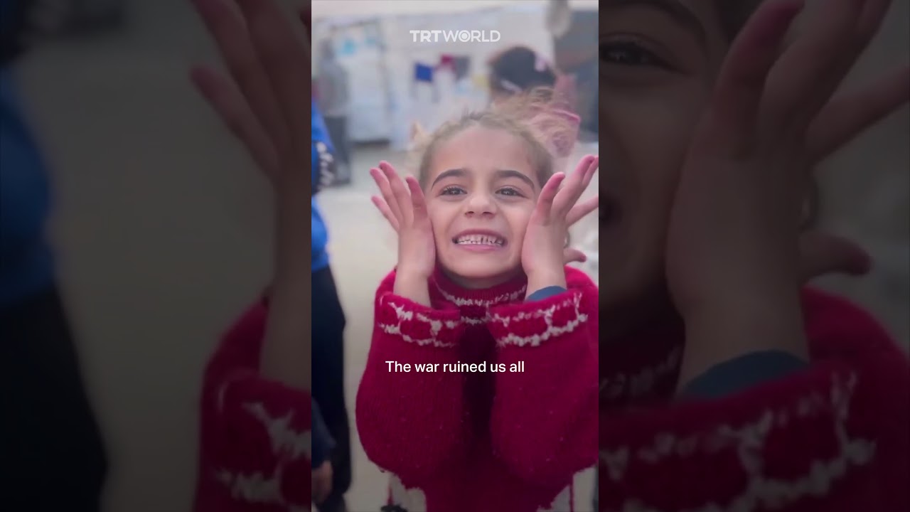 Palestinian girl says Israel's war on Gaza made her 'ugly'