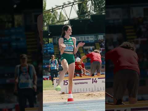 She Flew Past 13 Metres 🤯🇧🇬 #Rieti2026