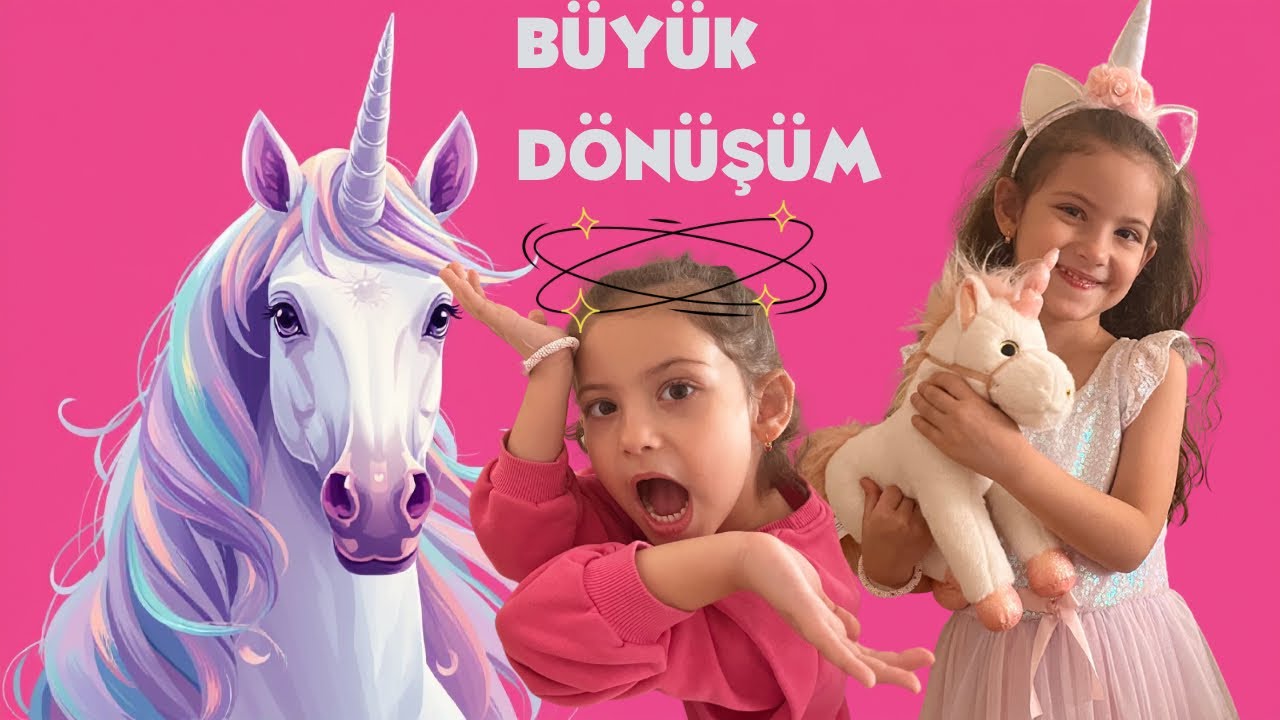 UNICORN PRENSESİ ESLEM’İN SİHİRLİ GÜNÜ 🦄🪄 #unicorn #princess #funny #kids #fyp #eslemixtime #love
